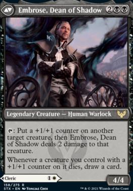 Shaile, Dean of Radiance // Embrose, Dean of Shadow [Strixhaven: School of Mages Prerelease Promos]