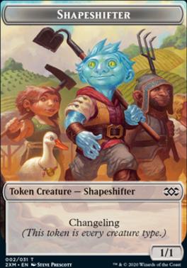 Elemental // Shapeshifter Double-Sided Token [Double Masters Tokens]