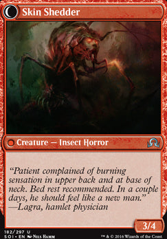 Skin Invasion // Skin Shedder [Shadows over Innistrad] [Foil]