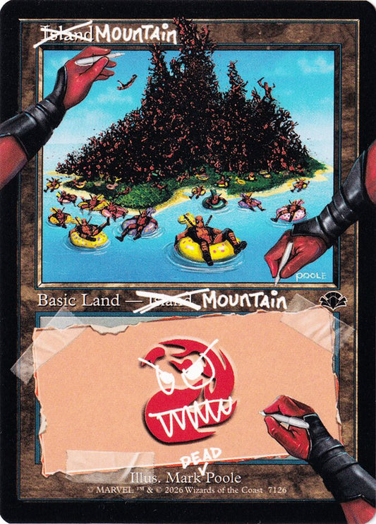 Mountain (7126) [Secret Lair Drop Series] [Foil]