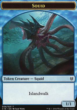Soldier // Squid Double-Sided Token [Commander 2016 Tokens]