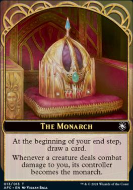 Squid // The Monarch Double-Sided Token [Streets of New Capenna Commander Tokens]
