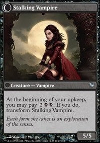 Screeching Bat // Stalking Vampire [Innistrad] [Foil]