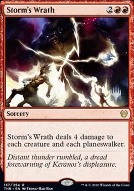 Storm's Wrath (Promo Pack) [Theros Beyond Death Promos] [Foil]