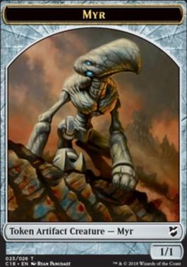 Survivor // Myr (023) Double-Sided Token [Commander 2018 Tokens]