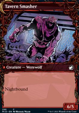 Tavern Ruffian // Tavern Smasher (Showcase Equinox) [Innistrad: Midnight Hunt] [Foil]