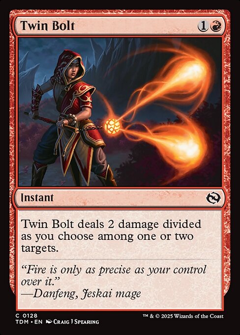 Twin Bolt [Tarkir: Dragonstorm] [Foil]