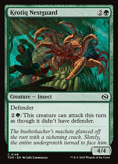 Krotiq Nestguard [Tarkir: Dragonstorm] [Foil]