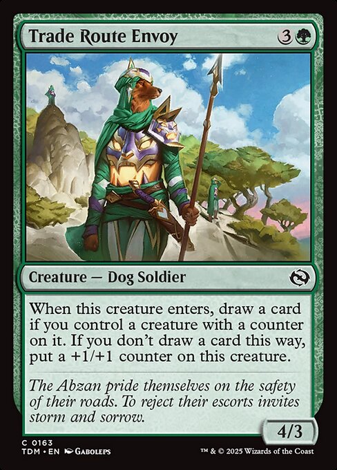 Trade Route Envoy [Tarkir: Dragonstorm] [Foil]