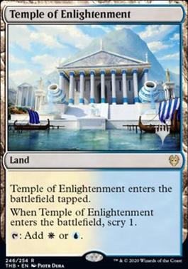 Temple of Enlightenment (Promo Pack) [Theros Beyond Death Promos] [Foil]