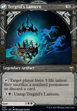 Tergrid, God of Fright // Tergrid's Lantern (Showcase) [Kaldheim] [Foil]
