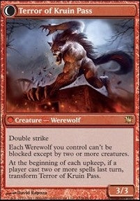 Kruin Outlaw // Terror of Kruin Pass [Innistrad] [Foil]