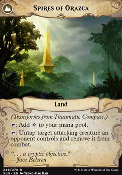 Thaumatic Compass // Spires of Orazca [Ixalan] [Foil]