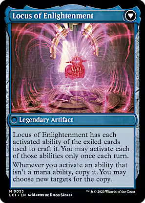 The Enigma Jewel // Locus of Enlightenment [The Lost Caverns of Ixalan] [Foil]