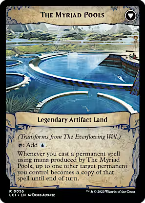 The Everflowing Well // The Myriad Pools [The Lost Caverns of Ixalan Prerelease Cards]