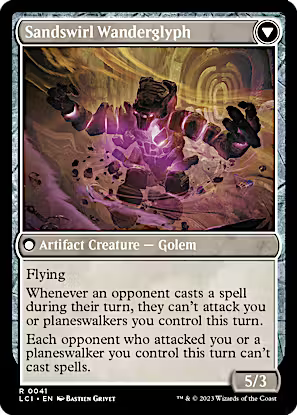 Unstable Glyphbridge // Sandswirl Wanderglyph [The Lost Caverns of Ixalan Prerelease Cards]