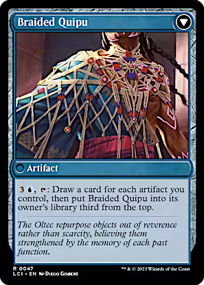 Braided Net // Braided Quipu [The Lost Caverns of Ixalan Prerelease Cards]