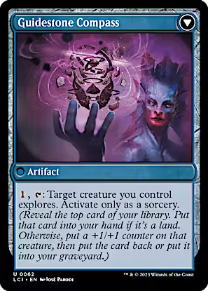Lodestone Needle // Guidestone Compass [The Lost Caverns of Ixalan] [Foil]