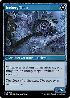 Inverted Iceberg [The Lost Caverns of Ixalan] [Foil]