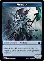 Copy // Merfolk (0005) Double-Sided Token [The Lost Caverns of Ixalan Commander Tokens] [Foil]