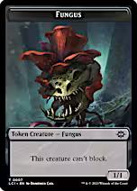 Copy // Fungus Double-Sided Token [The Lost Caverns of Ixalan Tokens]