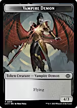 Gnome // Vampire Demon Double-Sided Token [The Lost Caverns of Ixalan Tokens]