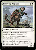 Bellowing Aegisaur [The Lost Caverns of Ixalan Commander]