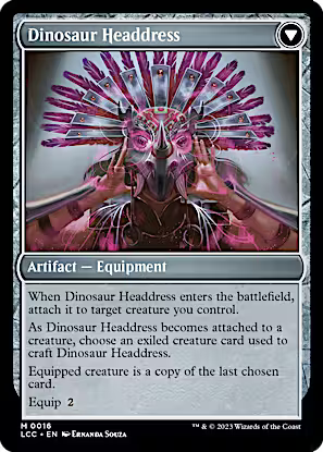 Paleontologist's Pick-Axe [The Lost Caverns of Ixalan Commander] [Foil]