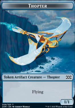 Squirrel // Thopter (008) Double-Sided Token [Double Masters Tokens]