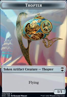 Replicated Ring // Thopter Double-Sided Token [Kaldheim Commander Tokens]