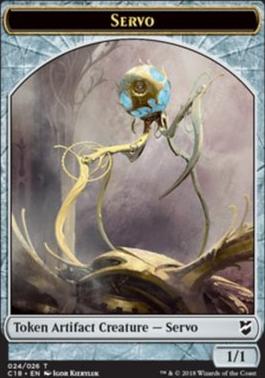 Thopter (025) // Servo Double-Sided Token [Commander 2018 Tokens]