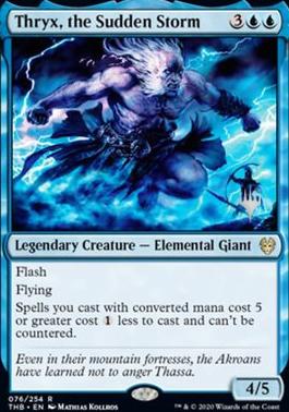 Thryx, the Sudden Storm (Promo Pack) [Theros Beyond Death Promos] [Foil]