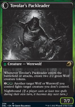 Tovolar's Huntmaster // Tovolar's Packleader [Innistrad: Double Feature] [Foil]