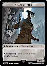 Assassin // Shapeshifter Double-Sided Token [Assassin's Creed Tokens]