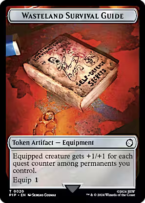 Treasure (018) // Wasteland Double-Sided Token [Fallout Tokens]