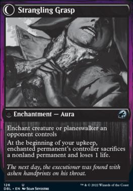 Vengeful Strangler // Strangling Grasp [Innistrad: Double Feature] [Foil]