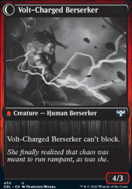 Voltaic Visionary // Volt-Charged Berserker [Innistrad: Double Feature]