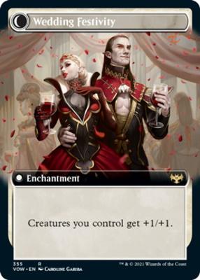 Wedding Announcement // Wedding Festivity (Extended Art) [Innistrad: Crimson Vow] [Foil]