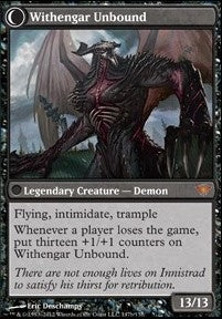 Elbrus, the Binding Blade // Withengar Unbound [Dark Ascension] [Foil]