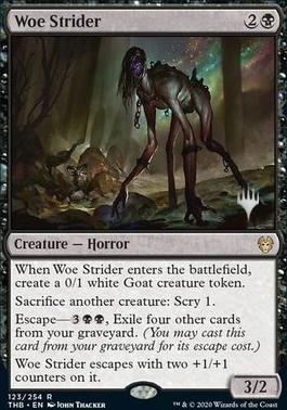 Woe Strider (Promo Pack) [Theros Beyond Death Promos] [Foil]