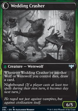 Wolfkin Outcast // Wedding Crasher [Innistrad: Double Feature] [Foil]