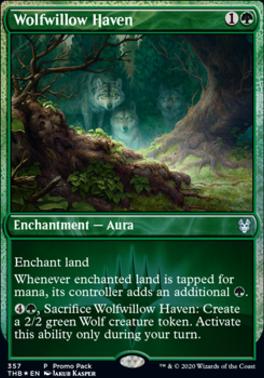 Wolfwillow Haven (Promo Pack) [Theros Beyond Death Promos] [Foil]