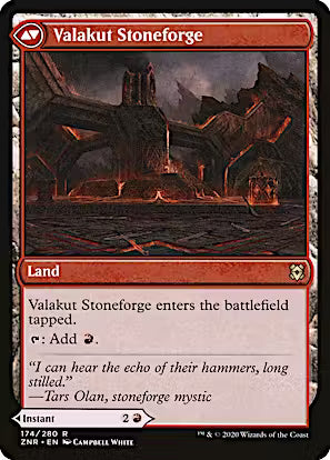 Valakut Awakening // Valakut Stoneforge [Zendikar Rising] [Foil]