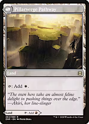 Needleverge Pathway // Pillarverge Pathway [Zendikar Rising Prerelease Promos]