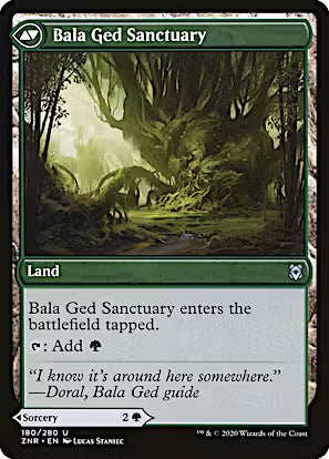 Bala Ged Recovery // Bala Ged Sanctuary [Zendikar Rising] [Foil]