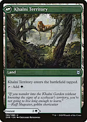 Khalni Ambush // Khalni Territory [Zendikar Rising]