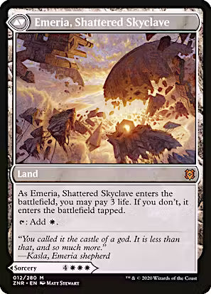Emeria's Call // Emeria, Shattered Skyclave [Zendikar Rising] [Foil]