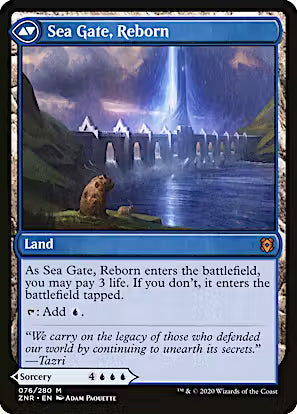 Sea Gate Restoration // Sea Gate, Reborn [Zendikar Rising]