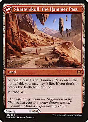 Shatterskull Smashing // Shatterskull, the Hammer Pass [Zendikar Rising Prerelease Promos]