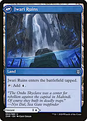 Jwari Disruption // Jwari Ruins [Zendikar Rising] [Foil]